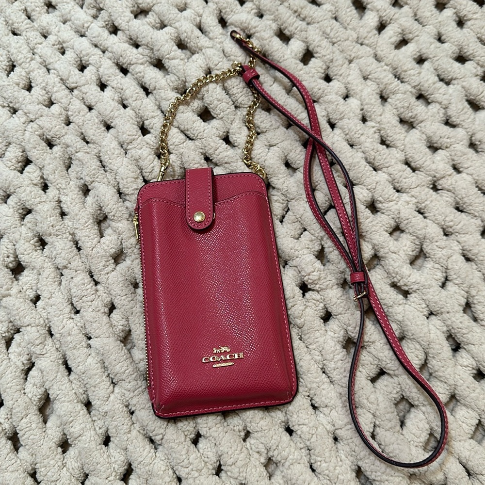 Never worn authentic coach purse